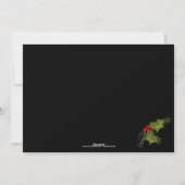 Suikerstok Drie Foto Kerstkaart (Achterkant)