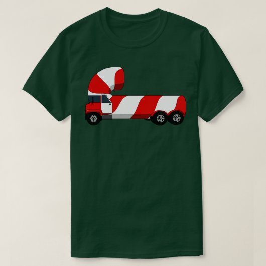 Suikerstok Truck T-shirt (Design voorkant)