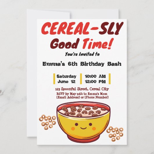 Suikerstorm en Zoete Verrassingen: Een Feest met C Kaart (Voorkant)