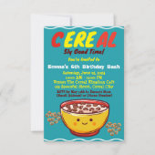 Suikerstorm en Zoete Verrassingen: Een Ontbijtfees Kaart (Voorkant)