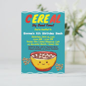 Suikerstorm en Zoete Verrassingen: Een Ontbijtfees Kaart (Staand voorkant)