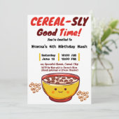 Suikerstorm en Zoete Verrassingen: Een Ontbijtfees Kaart (Staand voorkant)