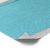 Suikerstrand Saint Lucia Poster (Hoek)