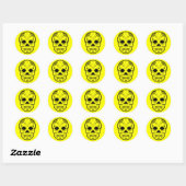 suikerstroop : 1 ronde sticker (Vel)
