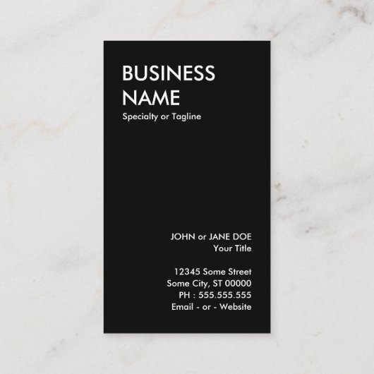 suikerstroop : 1 visitekaartje (Achterkant)