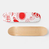 suikerstroop persoonlijk skateboard (Horizontaal)