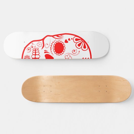 suikerstroop persoonlijk skateboard (Horizontaal)