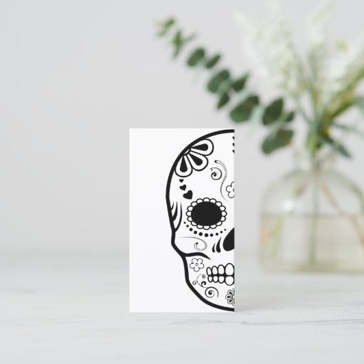 suikerstroop visitekaartje (Staand voorkant)