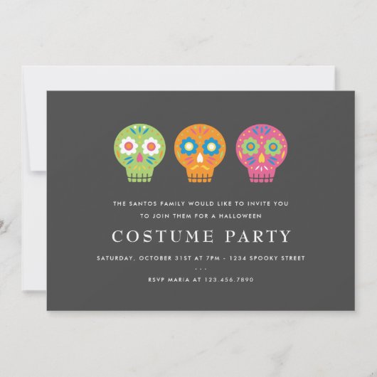 Suikerstrooppartij Kaart (Voorkant)