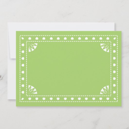 Suikerstrooppartij Kaart (Achterkant)