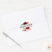 Suikerstrub Ronde Sticker (Envelop)