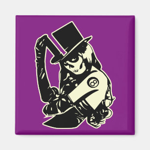 Suikersuiker Schuildag van het dode Tattoo 0055 Magneet