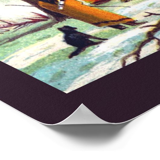 Suikersuiker uit de aple top in Canada Poster (Hoek)