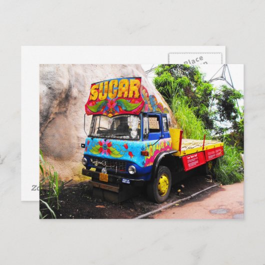 Suikertruck Briefkaart (Voorkant / Achterkant)