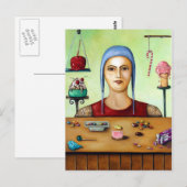 Suikerverslaafde Briefkaart (Voorkant / Achterkant)