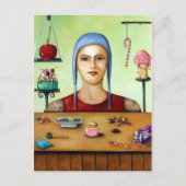 Suikerverslaafde Briefkaart (Voorkant)