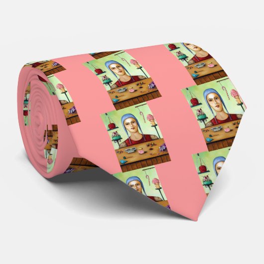 Suikerverslaafde Stropdas (Opgerold)