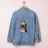 Suikerwt en schedel denim jacket (Hangar)