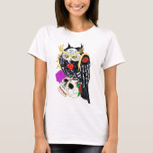 Suikerwt en schedel t-shirt (Voorkant)