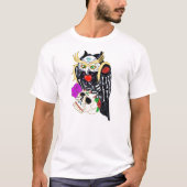 Suikerwt en schedel t-shirt (Voorkant)