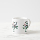 Suikerwten door Redoute Botanical Espresso Mok (Voorkant rechts)