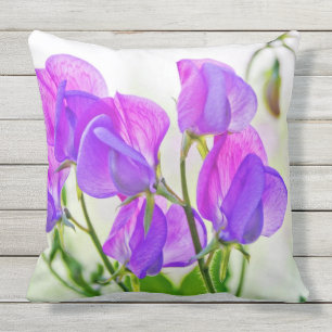 Suikerwten uit de tuin buitenkussen