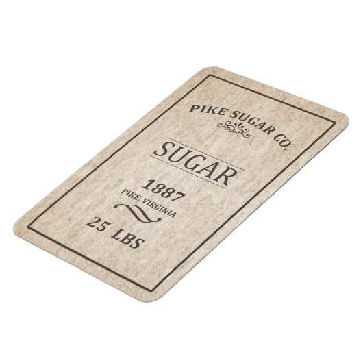  suikerzak magneet (Linkerzijde)