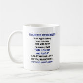 Suikerziektebewustzijn Koffiemok (Links)
