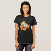 Suikerzoete clownvis t-shirt (Voorkant volledig)