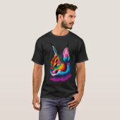 Suikerzoete lynx kat t-shirt (Voorkant volledig)