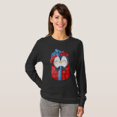 Suikerzoete pinguïn t-shirt (Voorkant volledig)
