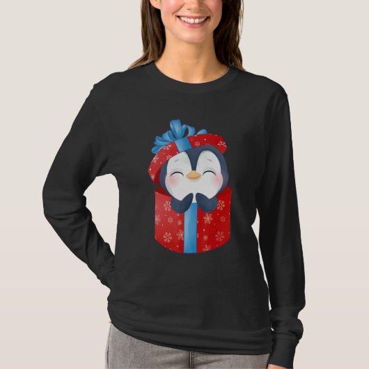 Suikerzoete pinguïn t-shirt (Voorkant)