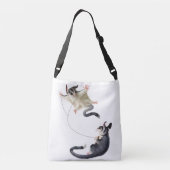 suikerzweefvliegtuig crossbody tas (Achterkant)