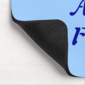 Suikerzweefvliegtuigen zijn mijn vrienden muismat (Hoek)