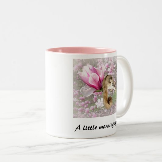 Suikerzweet Koffie-Mok Tweekleurige Koffiemok (Voorkant rechts)