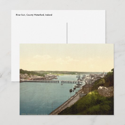 Suir, County Waterford Briefkaart (Voorkant / Achterkant)
