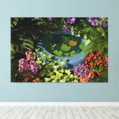 Suiren Bachi Canvas Afdruk (Insitu (Houten vloer))