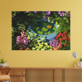 Suiren Bachi Canvas Afdruk (Insitu (Woonkamer))