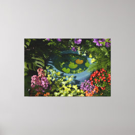 Suiren Bachi Canvas Afdruk