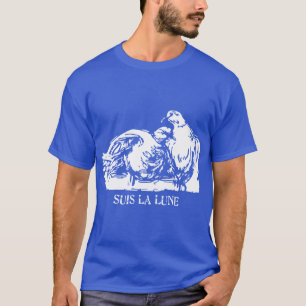 Suis La Lune Erfgenaam vintage T-shirt