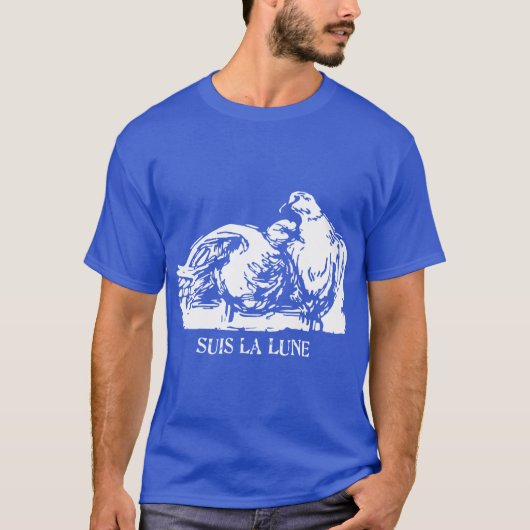 Suis La Lune Erfgenaam vintage T-shirt (Voorkant)