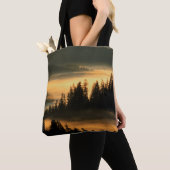 Suislaw National Forest op Dawn Tote Bag (Dichtbij)
