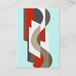 SUISSE: Art Deco Moderne: Zestig Kantoor, Mad Mann Visitekaartje