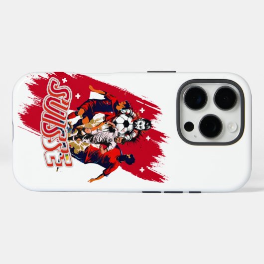 SUISSE Case-Mate iPhone CASE (Achterkant (horizontaal))