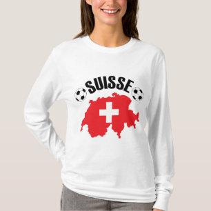 Suisse Football Zwitserland Voetbal T-shirt