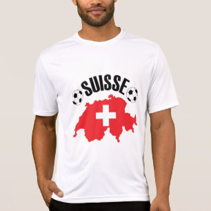 Suisse Football Zwitserland Voetbal T-shirt
