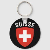 Suisse (Franstalig Zwitserland) Sleutelhanger (Voorkant)