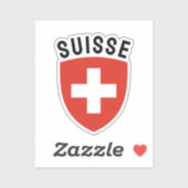 Suisse (Franstalig Zwitserland) Sticker (Vel)