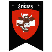 Suisse Party Bunting Banner (Derde vlag)