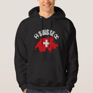 Suisse Zwitserland Voetbal Hoodie